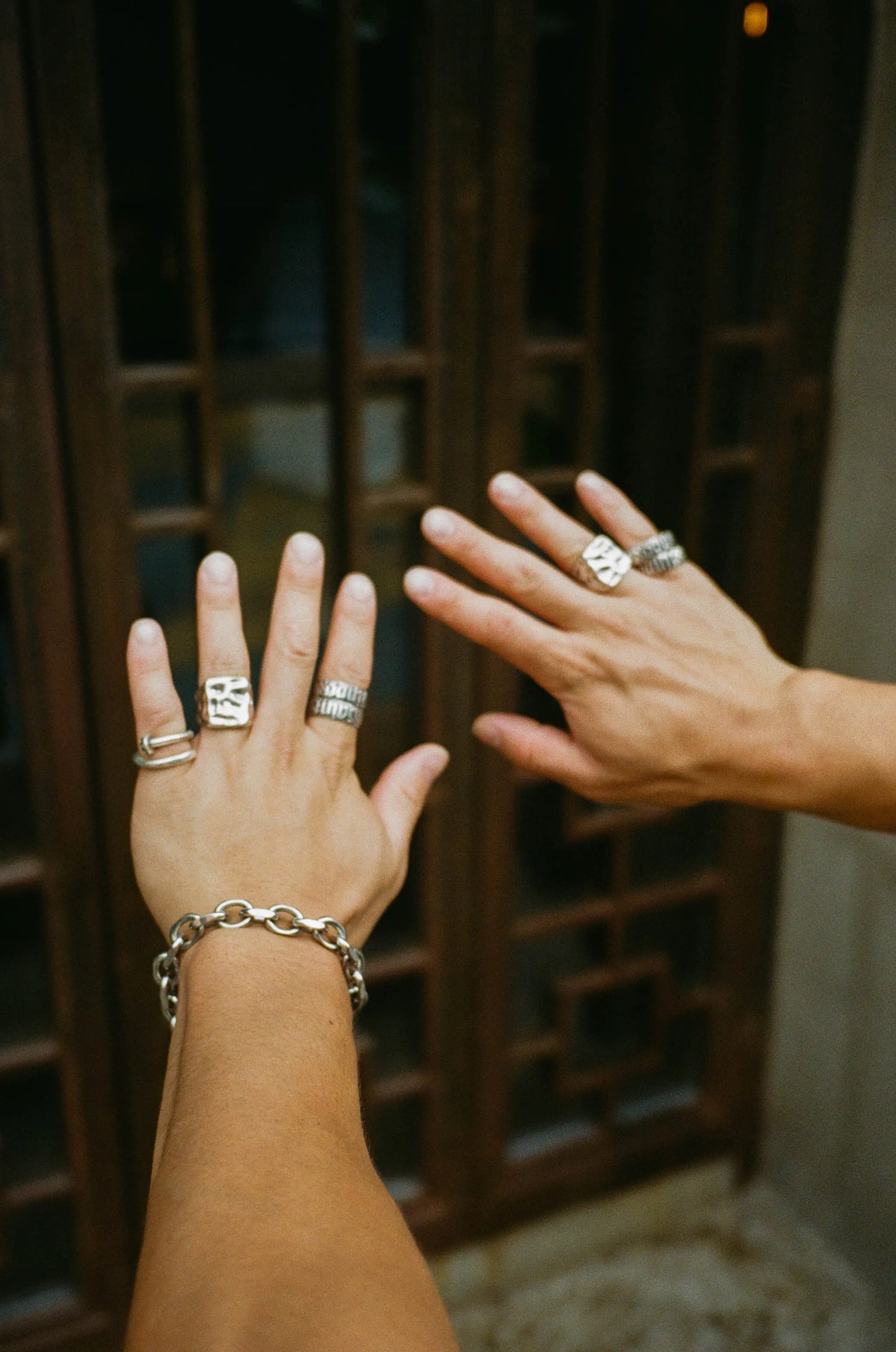 Silver Bolt Ring Aragami