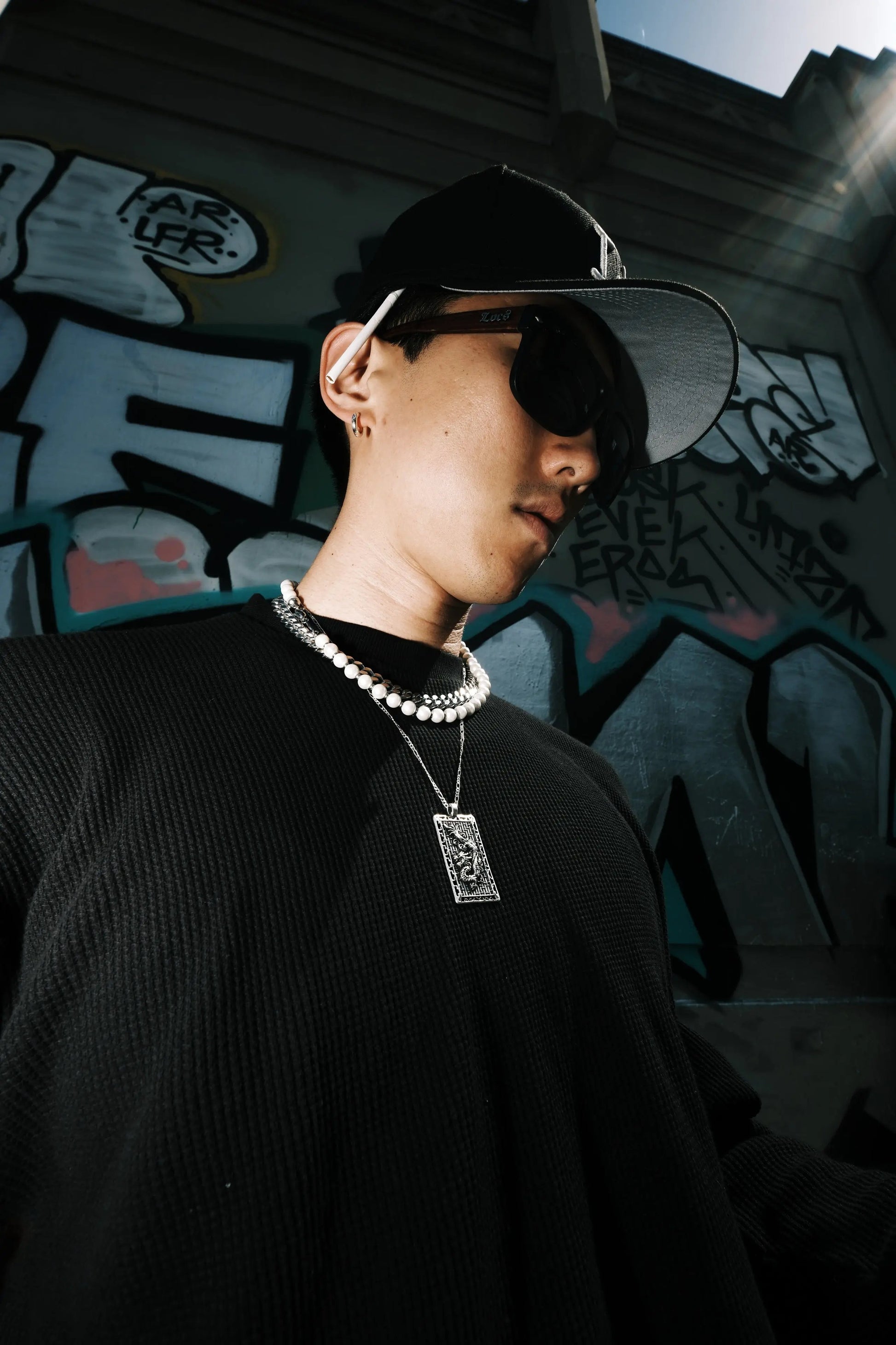 Dragon Dog Tag Pendant Aragami