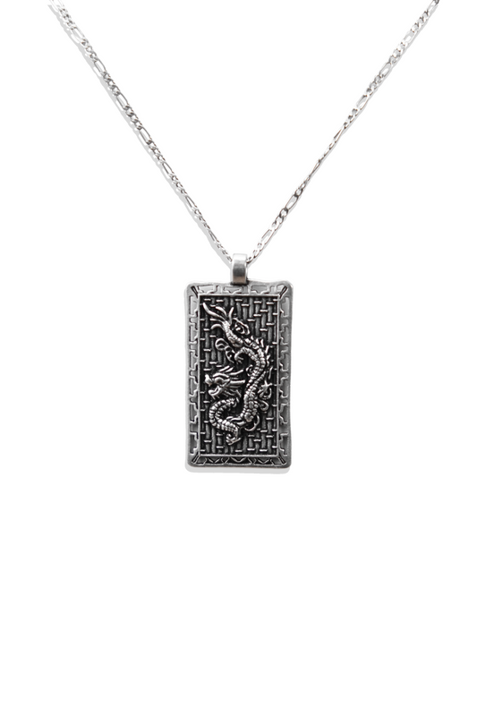 Dragon Dog Tag Pendant