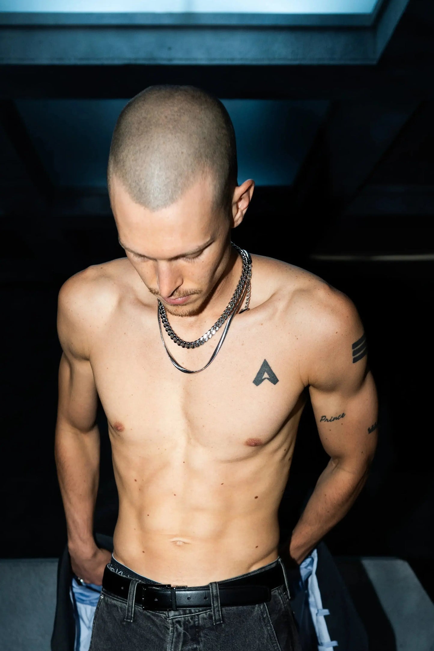 Tiered Snake Chain Necklace Aragami