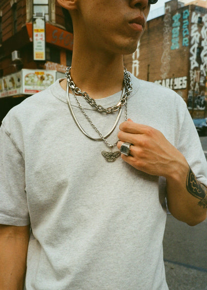 Tiered Snake Chain Necklace Aragami